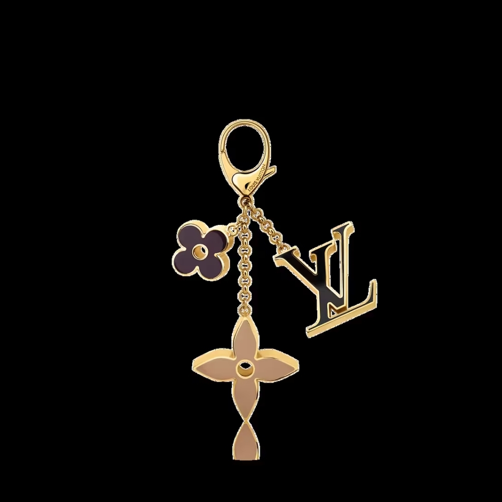 Gold and Purple Charm by Louis Vuitton